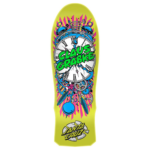 Santa Cruz - Claus Grabke Exploding Clock Reissue Deck (10.04")